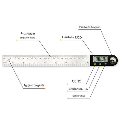 Escuadra Digital 360°